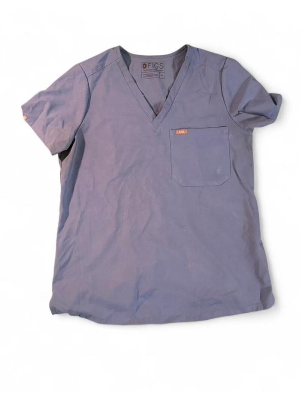 Figs Ceil Blue Top